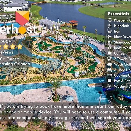 C - New 4 Bedroom Home - 5 Miles To Disney - Free Water Park - Private Pool คิสซิมมี ภายนอก รูปภาพ