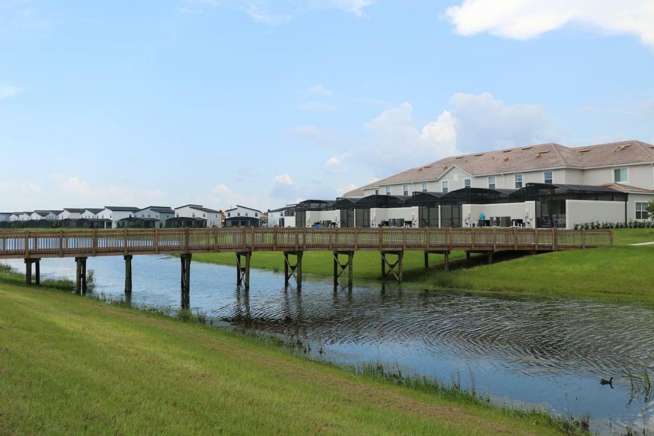 C - New 4 Bedroom Home - 5 Miles To Disney - Free Water Park - Private Pool คิสซิมมี ภายนอก รูปภาพ