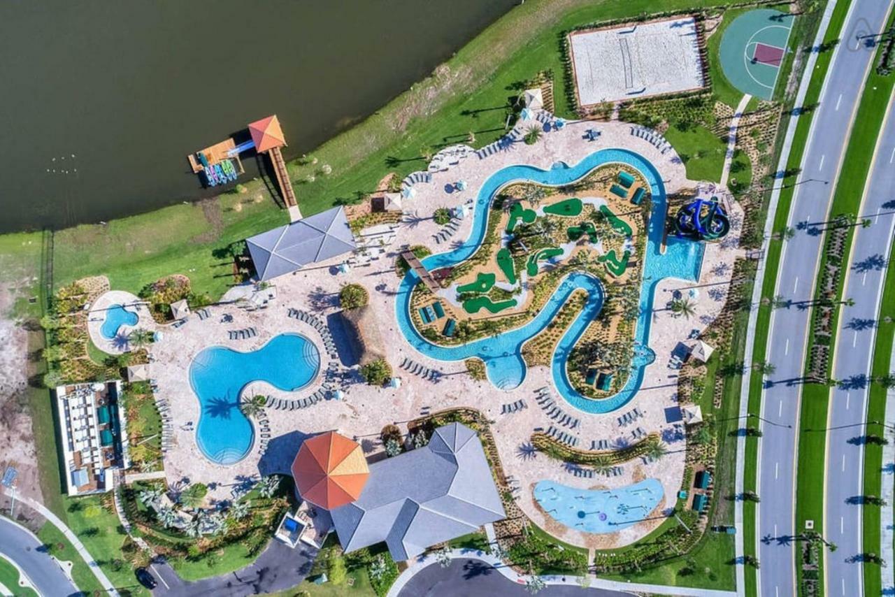 C - New 4 Bedroom Home - 5 Miles To Disney - Free Water Park - Private Pool คิสซิมมี ภายนอก รูปภาพ